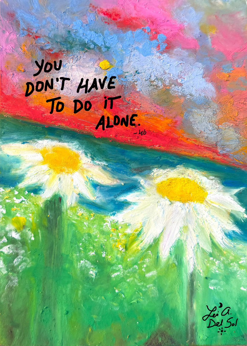 soleoado's tweet image. I’m right here with you