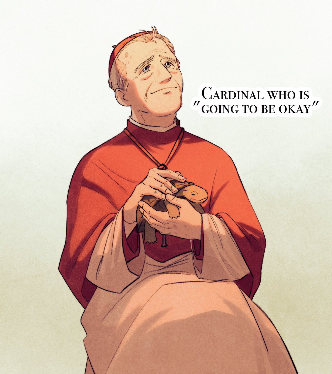 Everyone give it up for the decano who also needs a hug <3

#Conclave #conclave2024 #ThomasLawrence