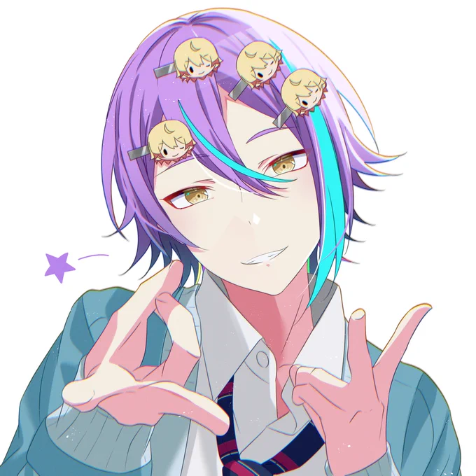 前髪クリップ