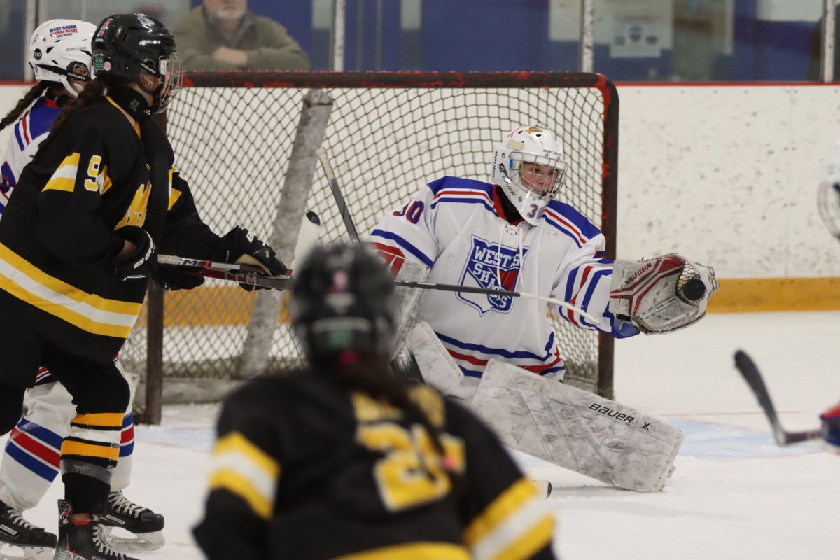 BlueDevilPhoto2's tweet image. WHSHA Girls' Hockey rallies from a 4-2 third period deficit to beat Hand 6-4.  Hailey Azzarone scored five goals to lead the Westie Sharks to victory. @whshahockey @CoachMorrell1 @SCCcommissioner @ciacsports @CHSGHA 
flic.kr/s/aHBqjCFXy7
