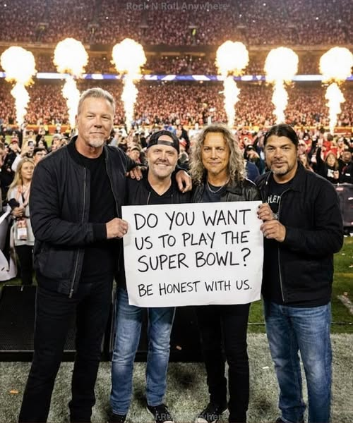 Gunblaze1969's tweet image. I cannot think of a more "American" band than Metallica for the ultimate American sport halftime show! .. so , YES!