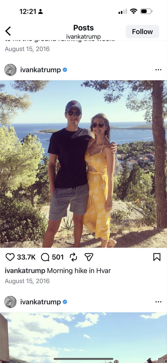 anthon7yandrews's tweet image. What’s even crazier is that Ivanka, Wendi, and Jared flew on Russian oligarch, Dmitry Ryblovev’s plane secretly to Dubrovnik, Croatia just weeks before the election and were stupid enough to post about it on Instagram. All while DJT told America he had nothing to do with Russia.