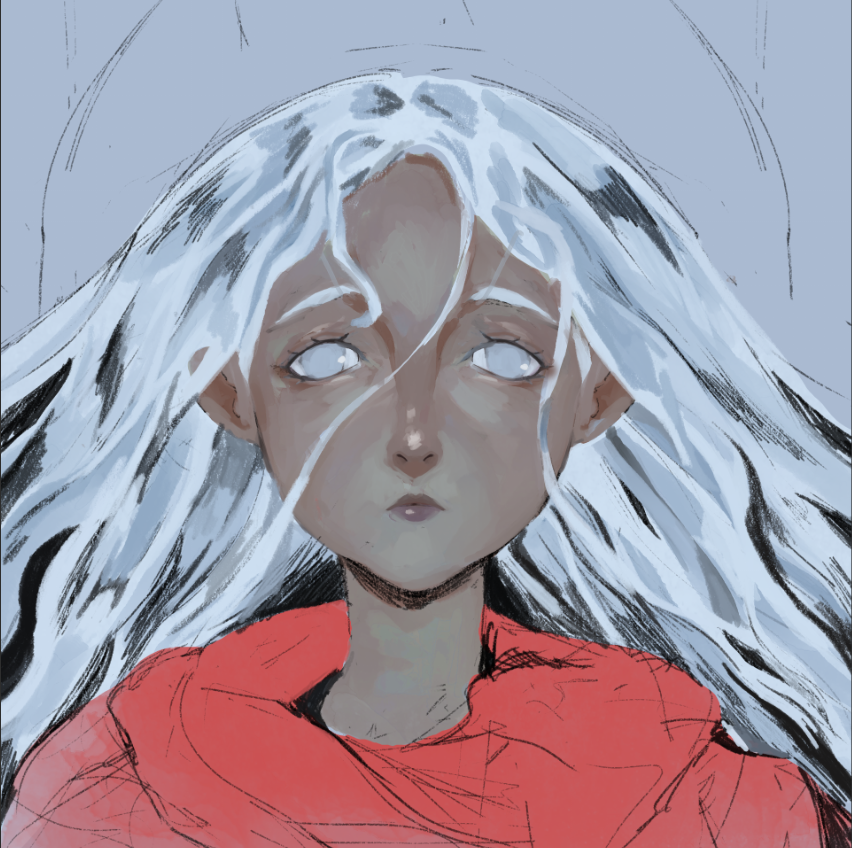 CoronaBright's tweet photo. Moody WIP ─ Just letting things take shape while I explore some mixed media techniques 
#digitalart #illustration #wip #ocart #characterart #artistsonx #artcommunity https://t.co/Y2ir9IGhBd
