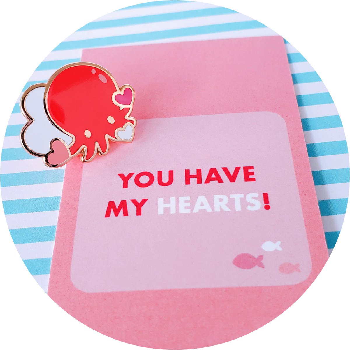 I just received Finpinshop x Umvvelt Valentine's Day Pin Collaboration - Octopus by Umvvelt from micropiers via Throne. Thank you! throne.com/samusarting #Wishlist #throne