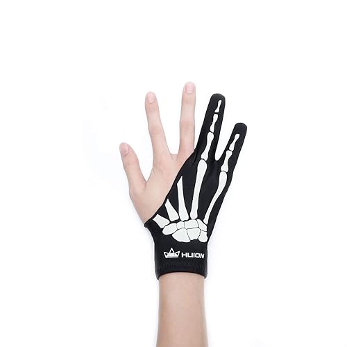 I just received HUION Skeleton Artist Glove for Graphic Drawing Tablet Pad Monitor Painting, Paper Sketching, Suitable for Left and Right Hand - Medium - Skeleton from micropiers via Throne. Thank you! throne.com/samusarting #Wishlist #throne