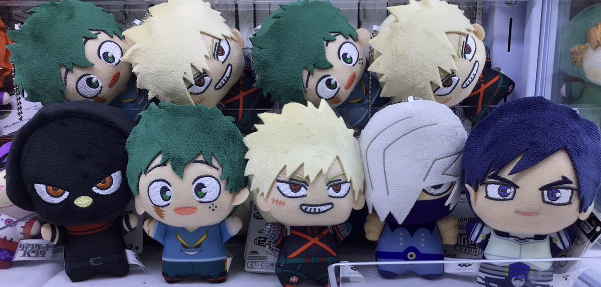 ヒロアカ　フィギュア　ちびぐるみ　ジグソーパズル　タペストリー　まとめ売り ちびぐるみツリー情報①🎅／ 11/30＆12/1の バンプレスト博覧会 にTV