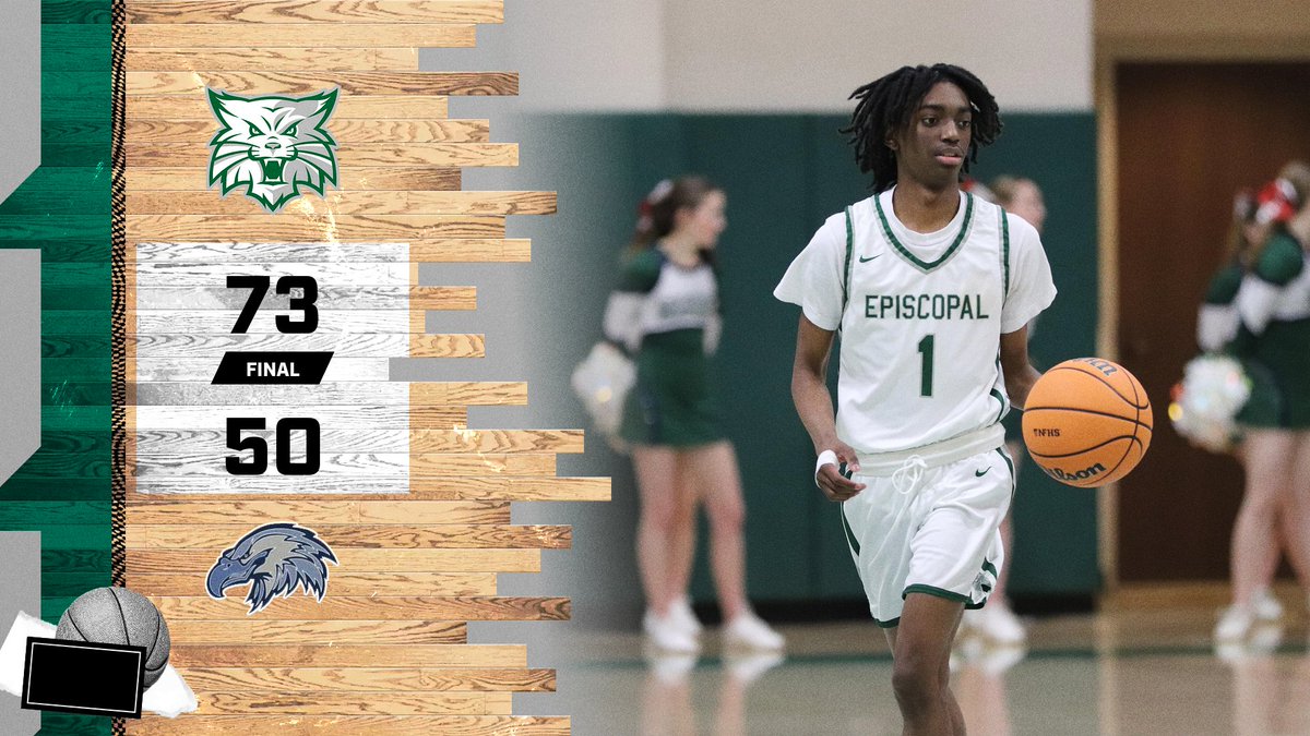 Wildcats open up the new year with a conference win over Maumelle Charter Falcons, 73-50! Great team effort! 

Jaren Tritt 18pts
Josh Martin 16pts
Lawrence Montgomery 12pts
Chandler Robinson 8pts
Riley Fields 7pts