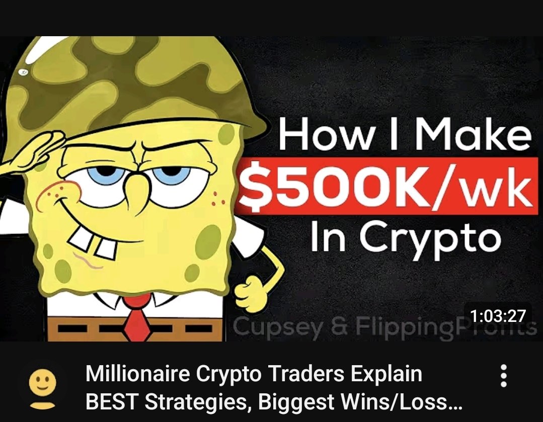 Thionne_WTZ's tweet photo. Ok i just watch this video on YouTube! 

Now I'm making 500k/ week 😅 https://t.co/v6ePyRlNnA