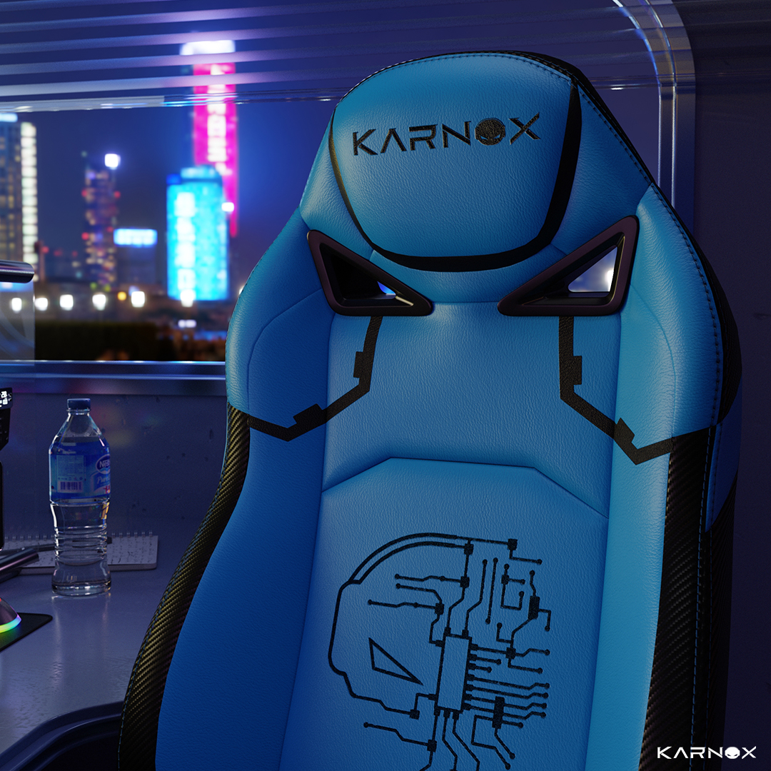 karnoxchair's tweet image. When the city stays awake,
your setup should keep up.

Cybot Edition by Karnox.
#Karnox #SetupGoals #PCSetup #GamerLife #DeskSetup #GamingCommunity