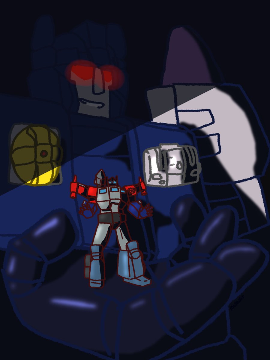 kiuttiekat's tweet image. drew this to celebrate finishing Masterforce :D #maccadams