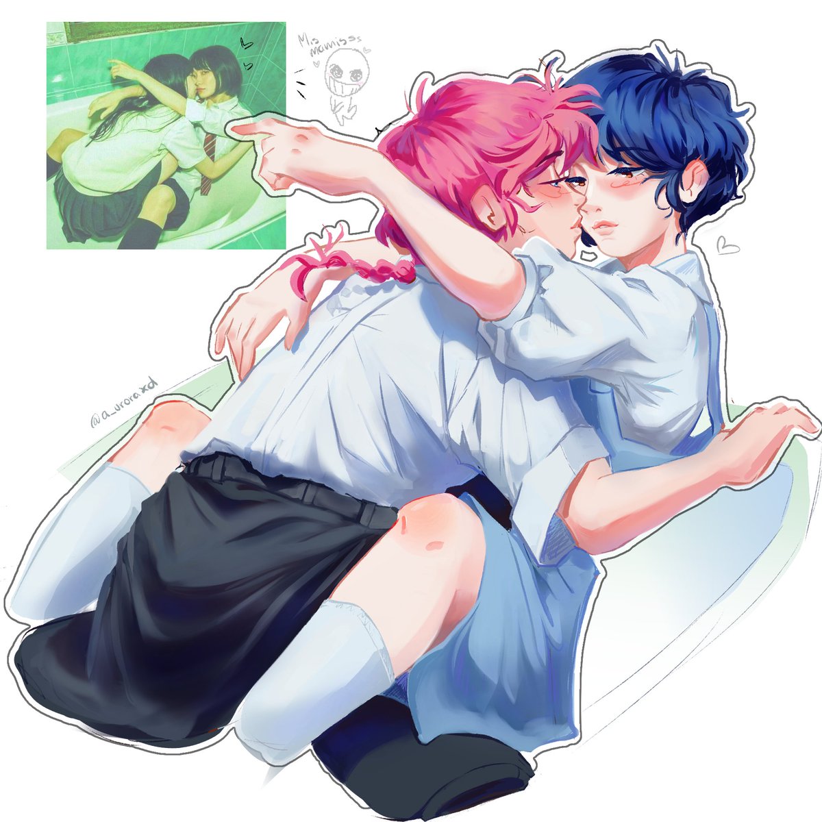 Mis mamissss 💕
Milagrosamente esto me saco del bloqueo creativo.
#rankane #ranma #akane