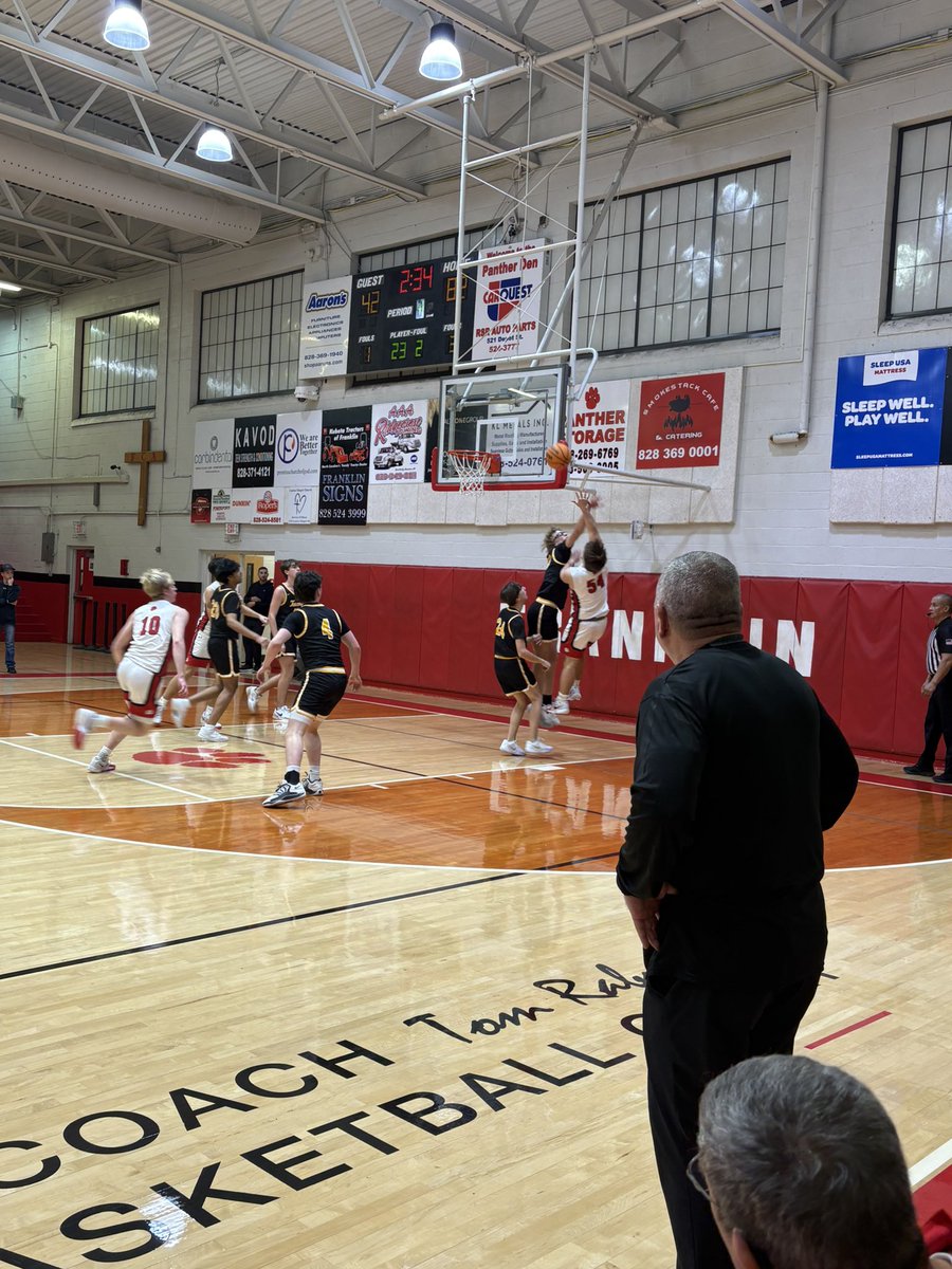 Panthers over Mountaineers 89-45!! <a href="/jx2teesateskie/">Jack Jack Teesateskie</a> 25pts, G.McConnell 13pts-3reb, J.Wilson 11pts-3reb. <a href="/Chris_Womack/">Chris Womack</a> <a href="/acthshuddle/">WNC High School Huddle</a> <a href="/FHS_Panthers/">Franklin High Panthers</a> <a href="/rankingsreport/">Rankings Report</a> <a href="/HighSchoolOT/">HighSchoolOT</a> <a href="/WLOS_13/">WLOS</a>