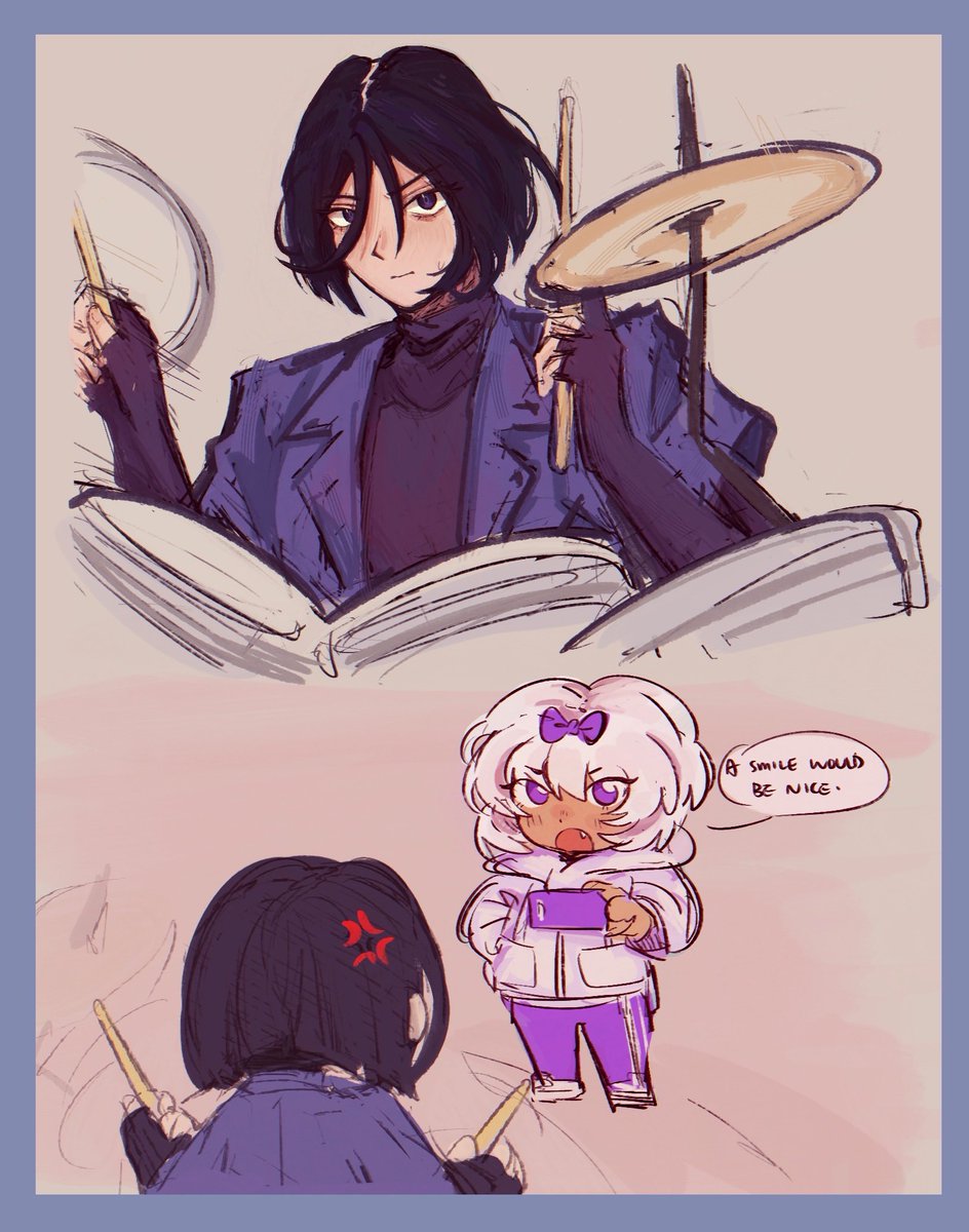 (band au 💬) nothing to smile about in ren’s life