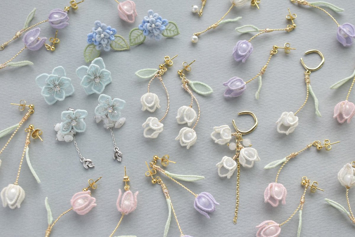 糸と野のはな｜刺繍｜7/12sun.HMJブースNo.E155 tweet media