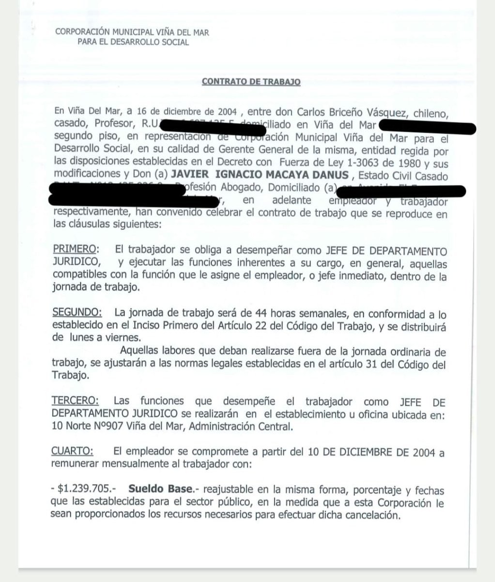 Quien era el administrador del dinero cuando estaba Reginato y la plata se perdía por camionadas ?

Si, era Javier Macaya