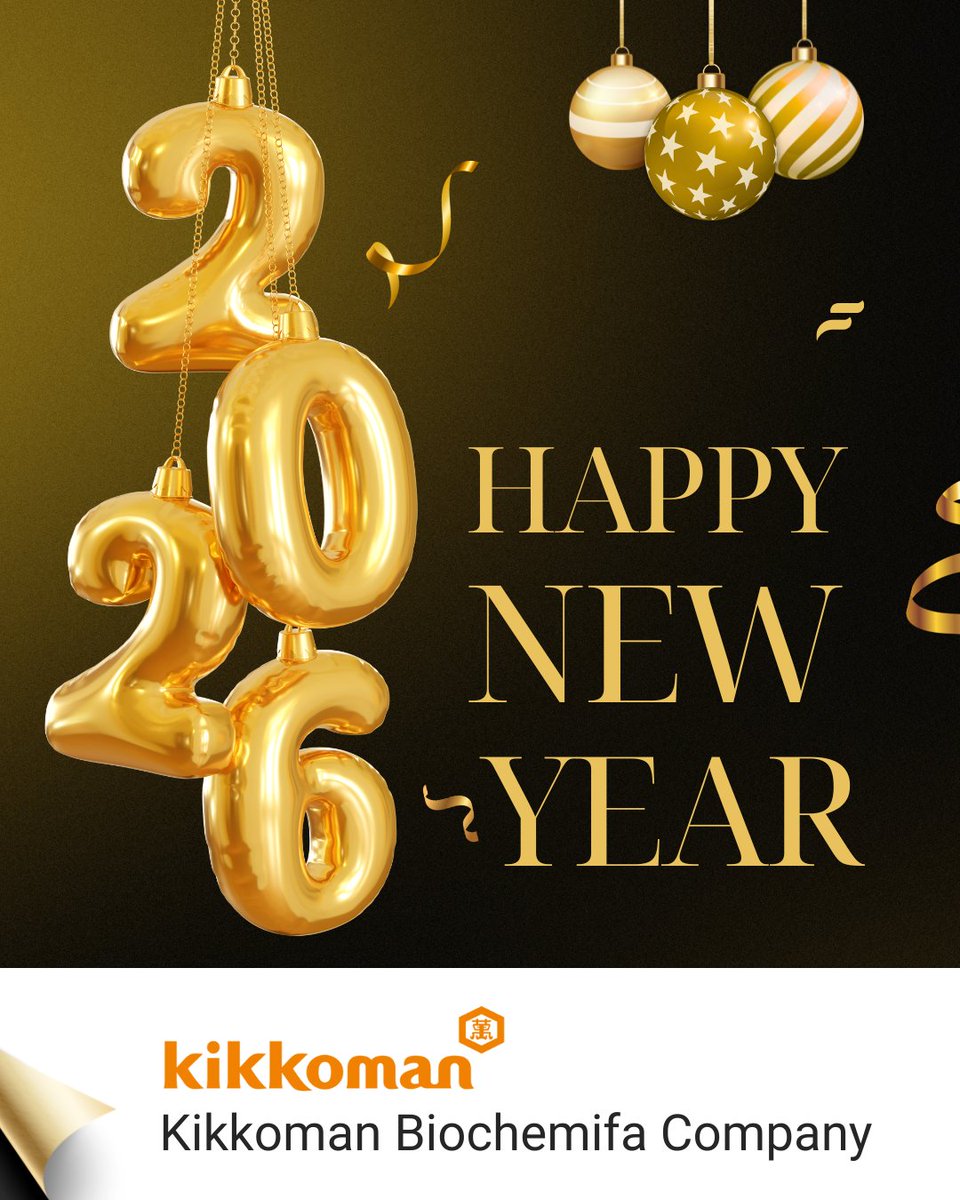 🎉✨ Happy New Year 2026 from Kikkoman Biochemifa! ✨🎉