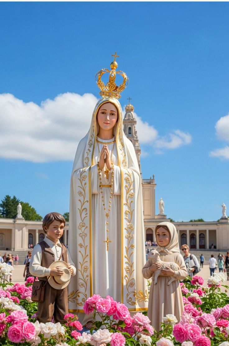 CatholicQuote12's tweet image. Our Lady of Fatima, intercede for us.