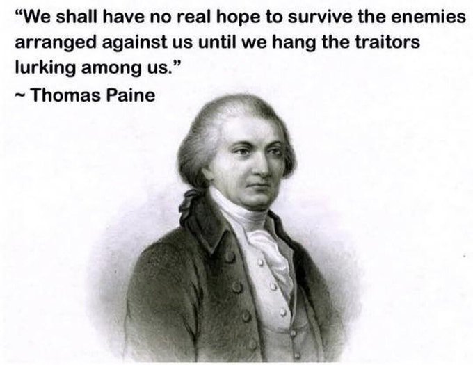 Seems VERY apropos for 2026 America.

#wisdom #founders #treason #traitors