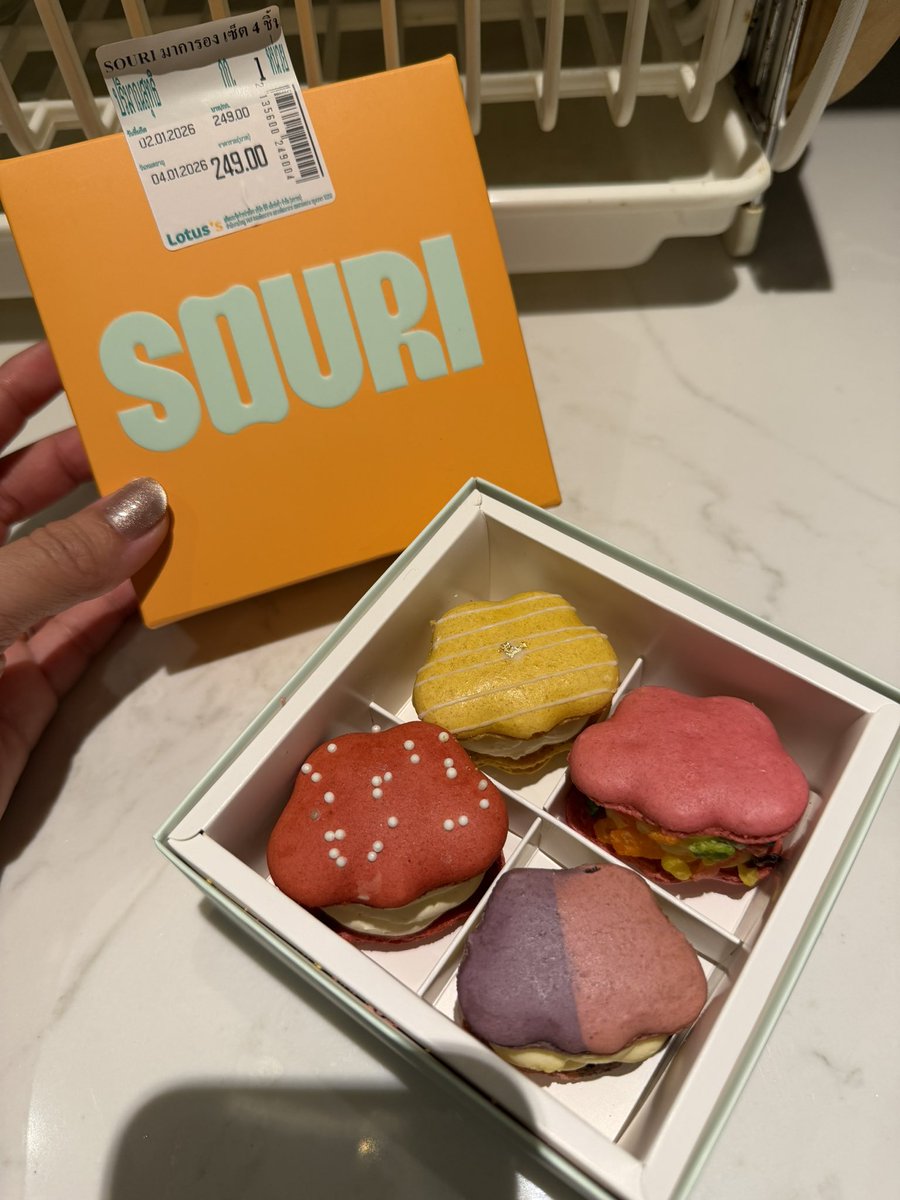 POmPAMICKY's tweet image. เจอที่ lotus’s หัวหิน ได้ราคาลดด้วยยย จาก 359 เหลือ 249 ฟินนนนนนนน 🤩 #SOURI