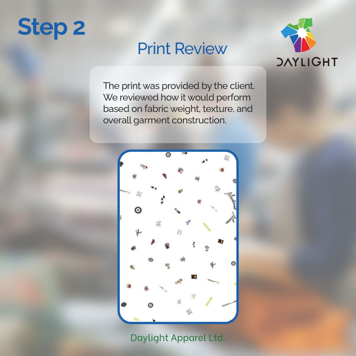 DaylightGr88250's tweet image. From reference to reality. Every step matters.
Right fabric, right print, and strict quality control at every stage.
Because a good product isn’t just designed.
It’s carefully built.

#DaylightApparel #FromReferenceToReality #QualityBuilt #ApparelManufacturing #GarmentFactory