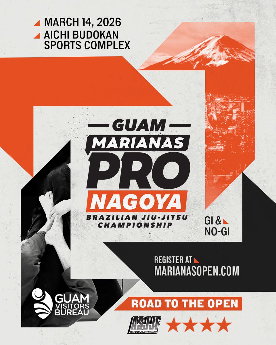 🥋🌴 柔術でグアムへ！Road to GUAM 🌴🥋 🇯🇵 Marianas Pro Nagoya