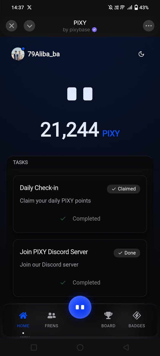 79Aliba_ba's tweet image. Anh vào discord dự án săn quà bí mật nè ( có thể là role OG hay cái gì đó ) , chỉ còn 24h là kết thúc nhé 

discord.gg/hrfJ3Cn6h

Kiếm poin PIXY trên #Farcaster 

farcaster.xyz/miniapps/qYSrj…