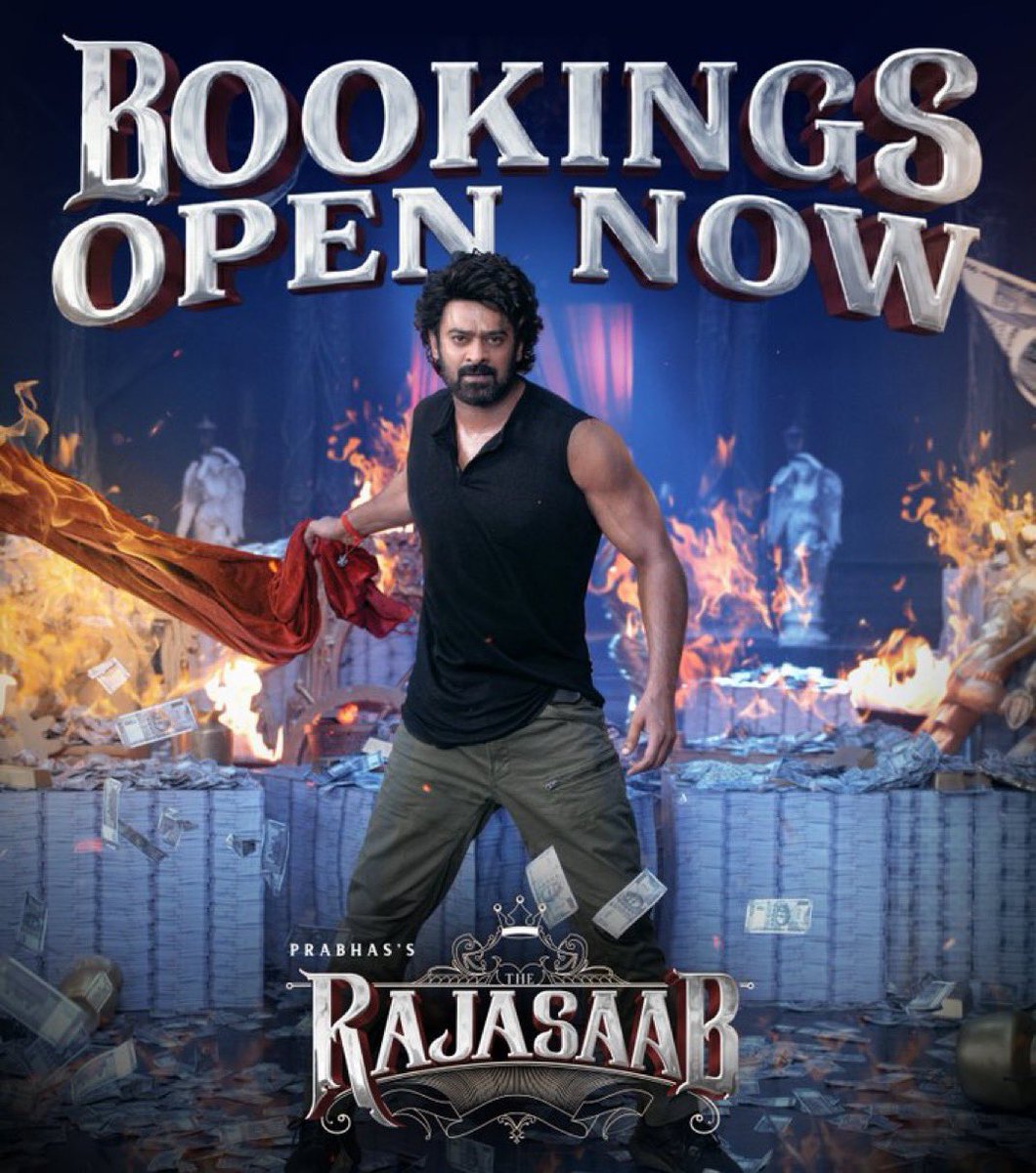 #TheRajaSaab BIG GIVEAWAY 🥁🥁🔥

50 Tickets 🎟️ 🎟️ 🎟️ 

Lucky Winners will get ticket’s
Follow me @Telugu_Critic

Retweet and comment your location any area any Showtime 

Winners Selected Randomly tomorrow at 6PM 🥁🥁🔥
INDIA’S BIGGEST SUPERSTAR #Prabhas 👑
