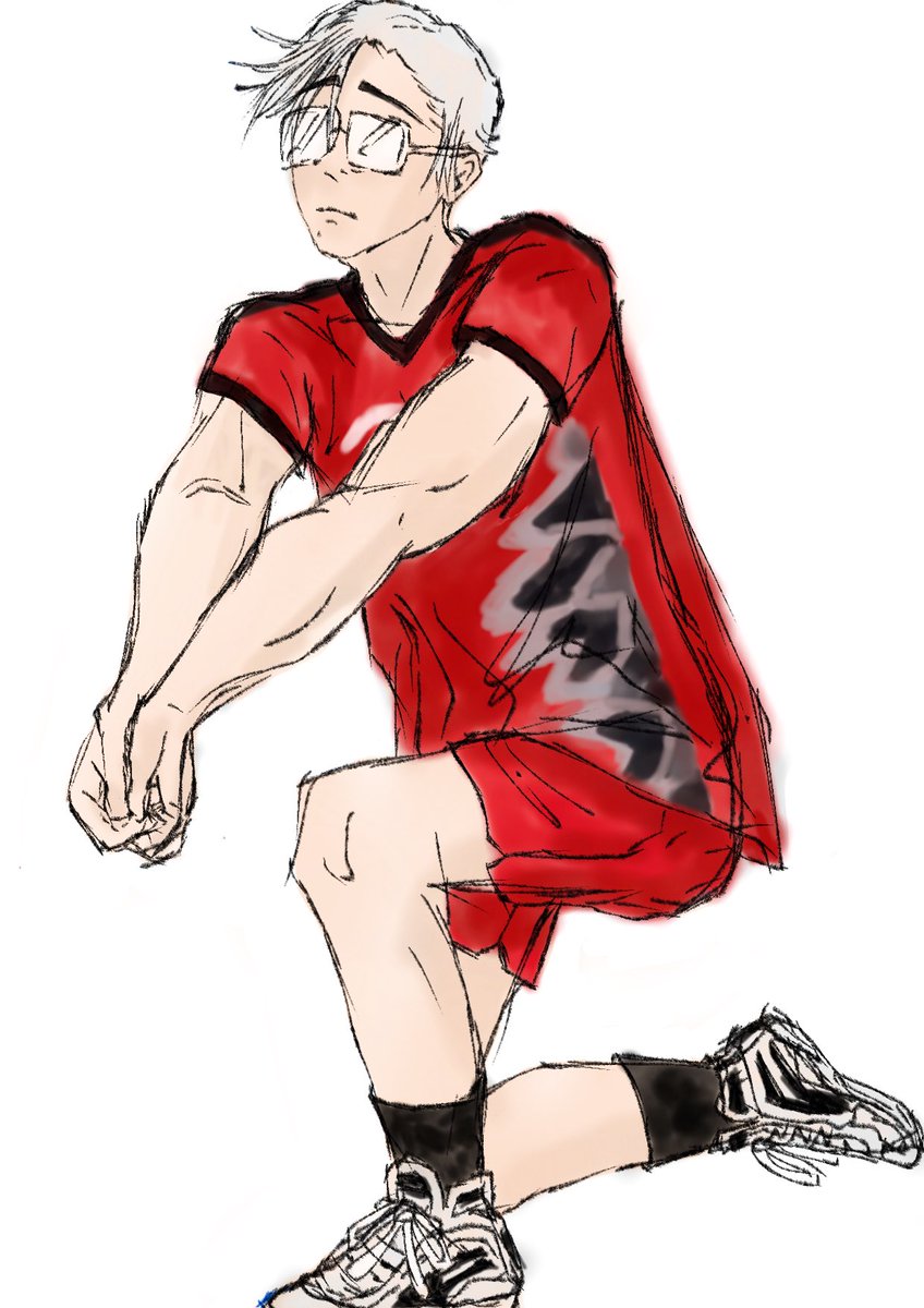changcloudx's tweet photo. 京極先生！
Want to draw the time he still at the national team but don’t know the looking  when he is young🤔 https://t.co/elEbZDFvZx