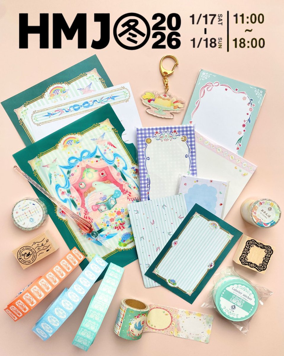 とりどり工房🕊️ 2/16-2/23 阪急文具の博覧会 🕊️ (@kaori_onuki