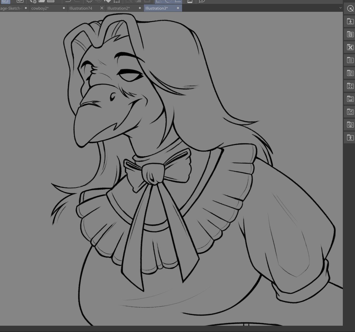 Vampire lady time :3c