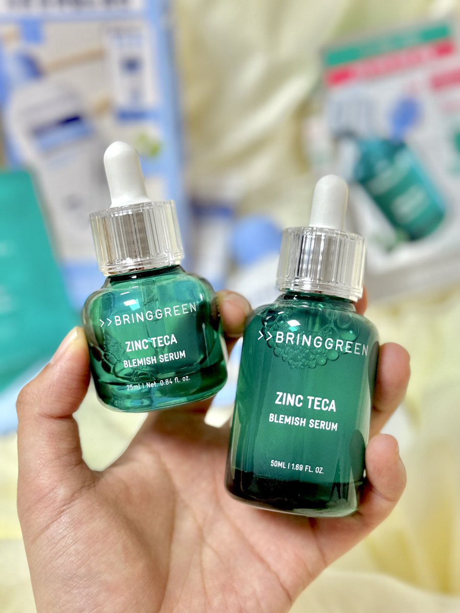 mood_swiing's tweet image. #RT이벤트 #광고 @bringgreen_kr 
🍀RT하신 4분께 브링그린 징크테카 트러블 세럼 1.5ml*10개+미니파우치를 보내드려요

PMS 기간에 없어서는 안될 필수템。브링그린 징크테카 세럼이 드디어 대용량 기획세트가 나왔다고 합니다••‼️
↳ oliveyoung.onelink.me/LzYW/joyxfnmz