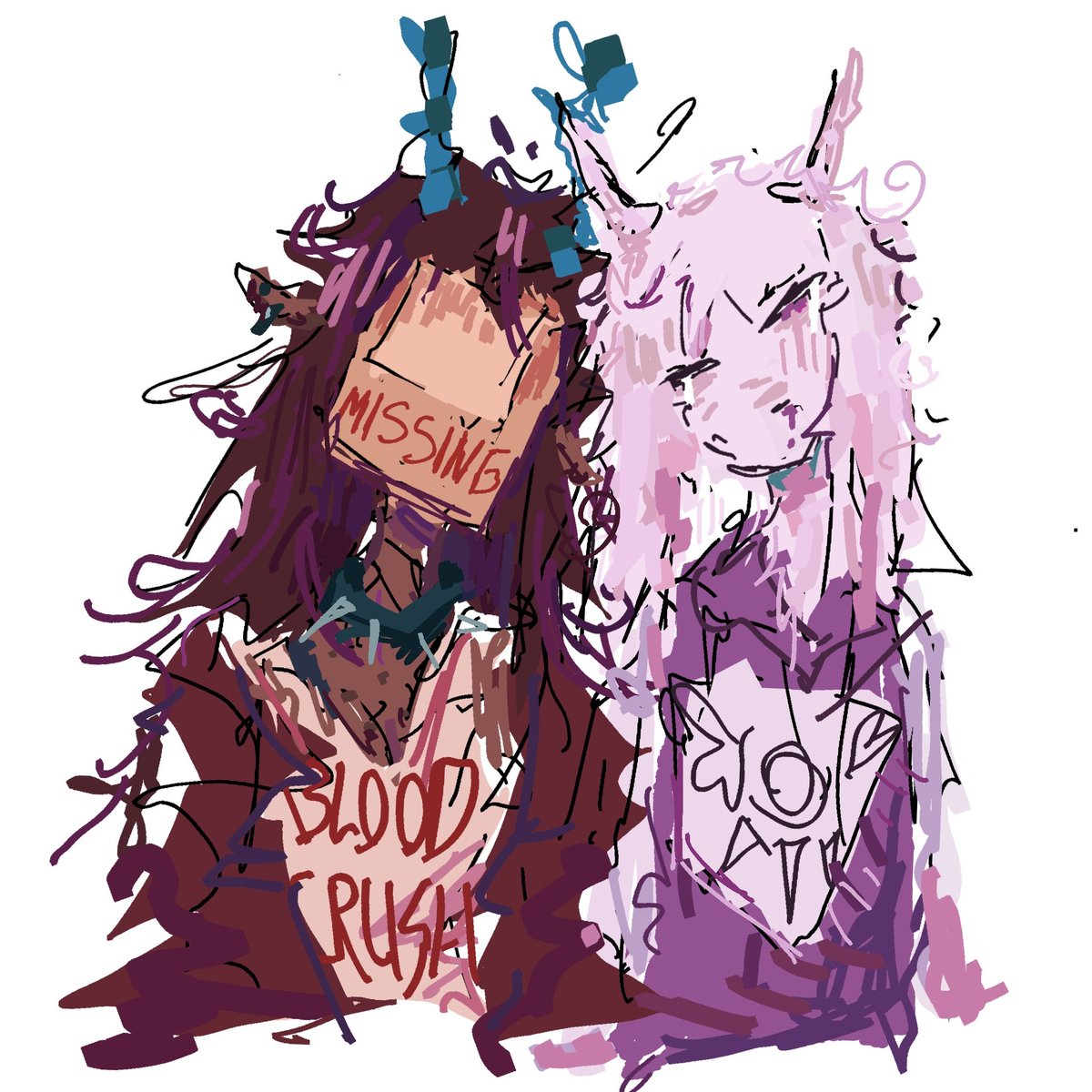 rinarulezz's tweet image. lost girl and her crying boy