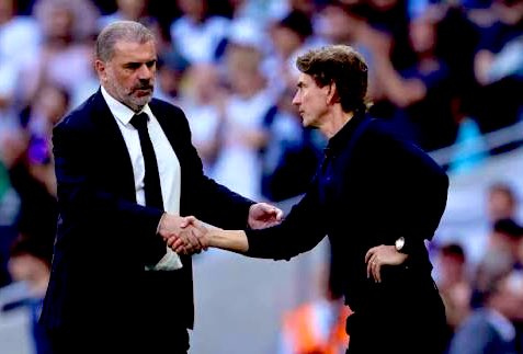 Might be a time where everyone calls a truce &amp; agrees Ange was a Grifter / shambolic manager &amp; Franks no better as he’s not improved anything as many hoped he would, including myself.
The change 100% needed making by the club. You couldn’t keep Postacoglou he was atrocious.