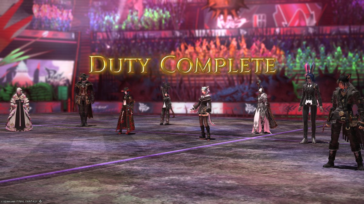 Exilra's tweet image. Been reveling in the victory but cleared M9S with most of my static 15 mins before midnight PST, so got a day 1 clear on a Savage fight!

It was so fun trying to rush to get that day 1 clear from being fully blind.
