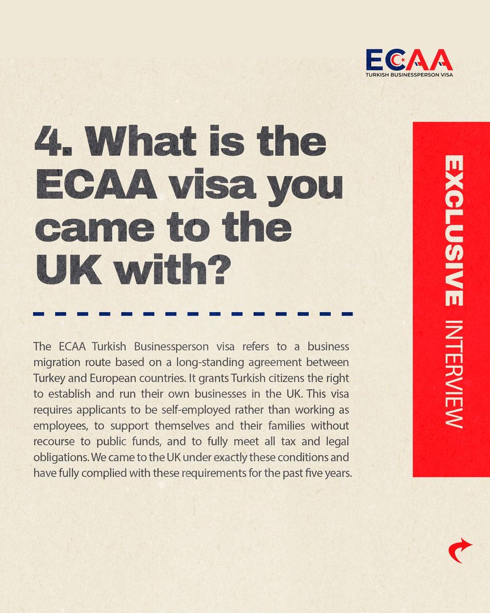 ecaavisaowners's tweet photo. Sevcan Asilkan explains why she chose the UK, came under the ECAA visa, and how she and her family contribute to the UK economy and society.

Read more:
https://t.co/U2VbpFSsoo

#ukimmigration #ecaavisa #ankaraanlasmasi https://t.co/qmi4Js0ilw