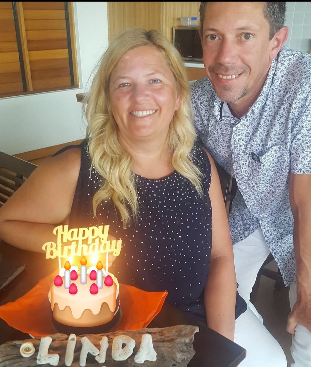 pribeiro2010's tweet photo. Happy Birthday to my wife @LindaGunn3 i hope you have good one feel of love 🥂🥂🍾🎉🎂❤️❤️😘😘😘 love you. https://t.co/n2WhN7tgIQ