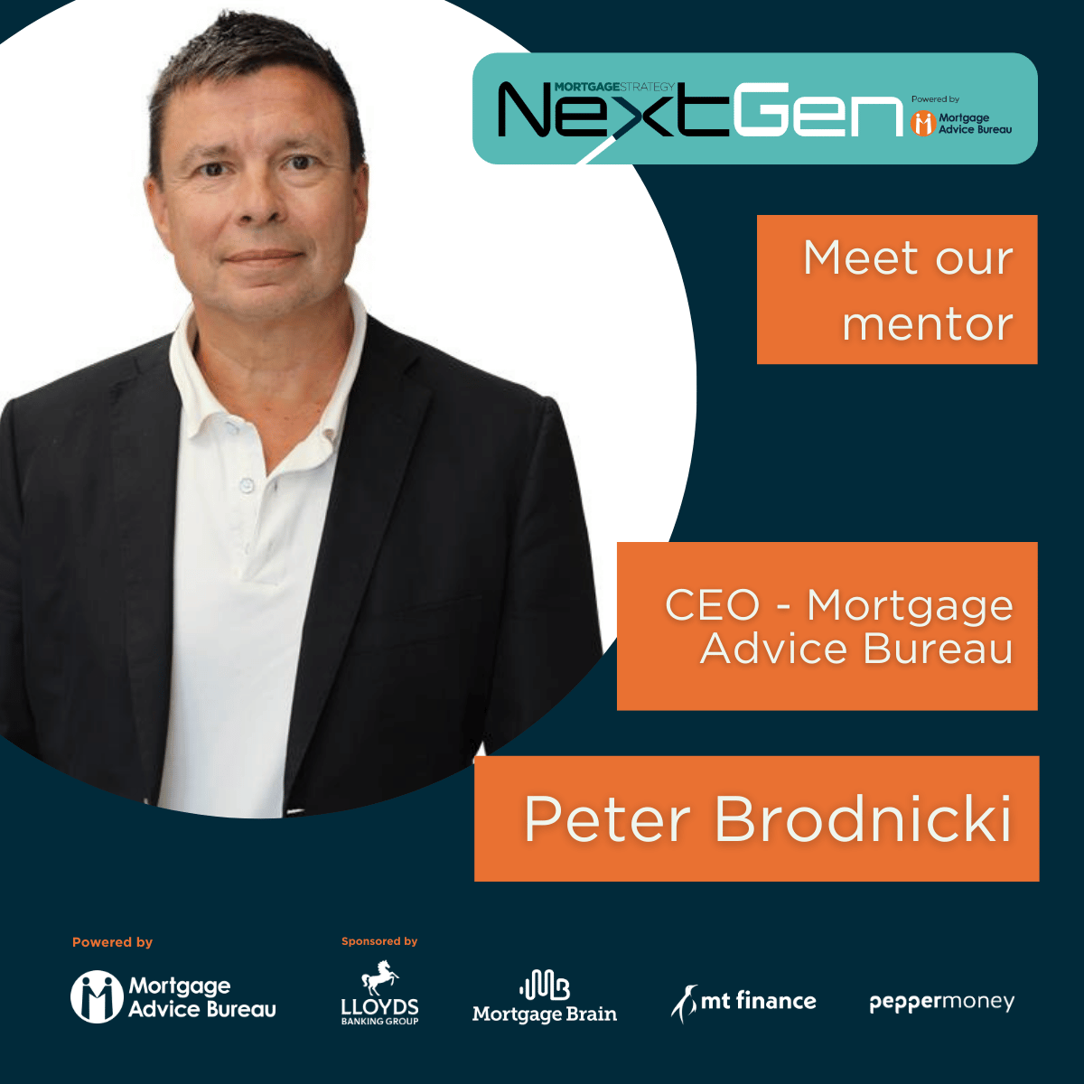 MortgageStrat's tweet photo. Big news! 🎉 Welcome, Peter Brodnicki from @MABCentral, to our MS NextGen 30 Under 30 mentorship team for 2026! Peter says, “Supporting the next generation is key.” #MSNG26 #MortgageStrategy #MSNextGen #30Under30 #MortgageFuture #FutureLeaders #CareerGoals https://t.co/KmS6YsbilJ