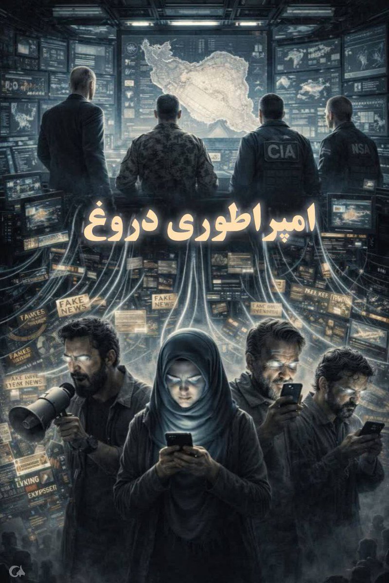 این مملکت صاحب دارد 
وپرچم کشور به دست مهدی عج می‌رسد
هرچه قدر که شما دروغ افکنی کنید .
#امپراطوری_دروغ
#پایان_دروغگو