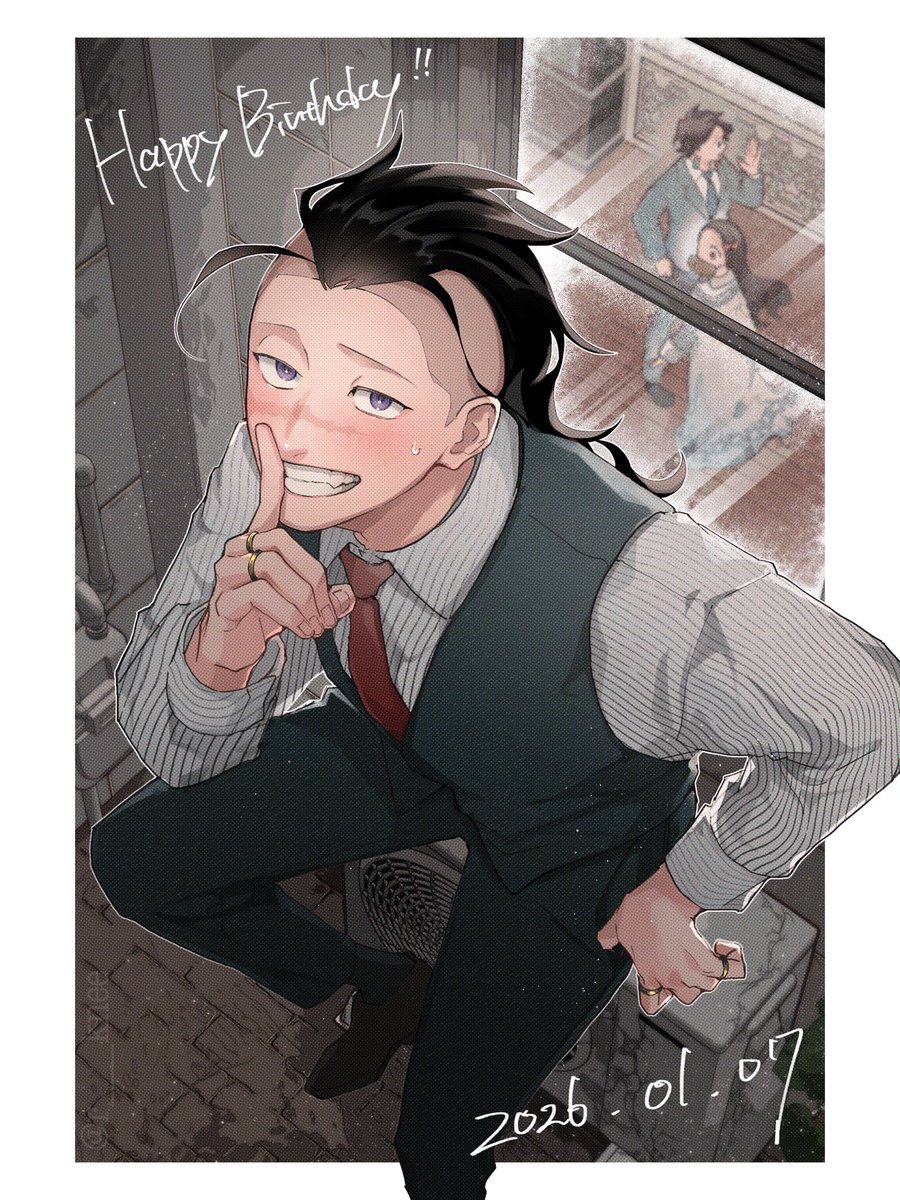 玄くんおめでとう〜〜〜！！！🎉✨

#不死川玄弥生誕祭2026