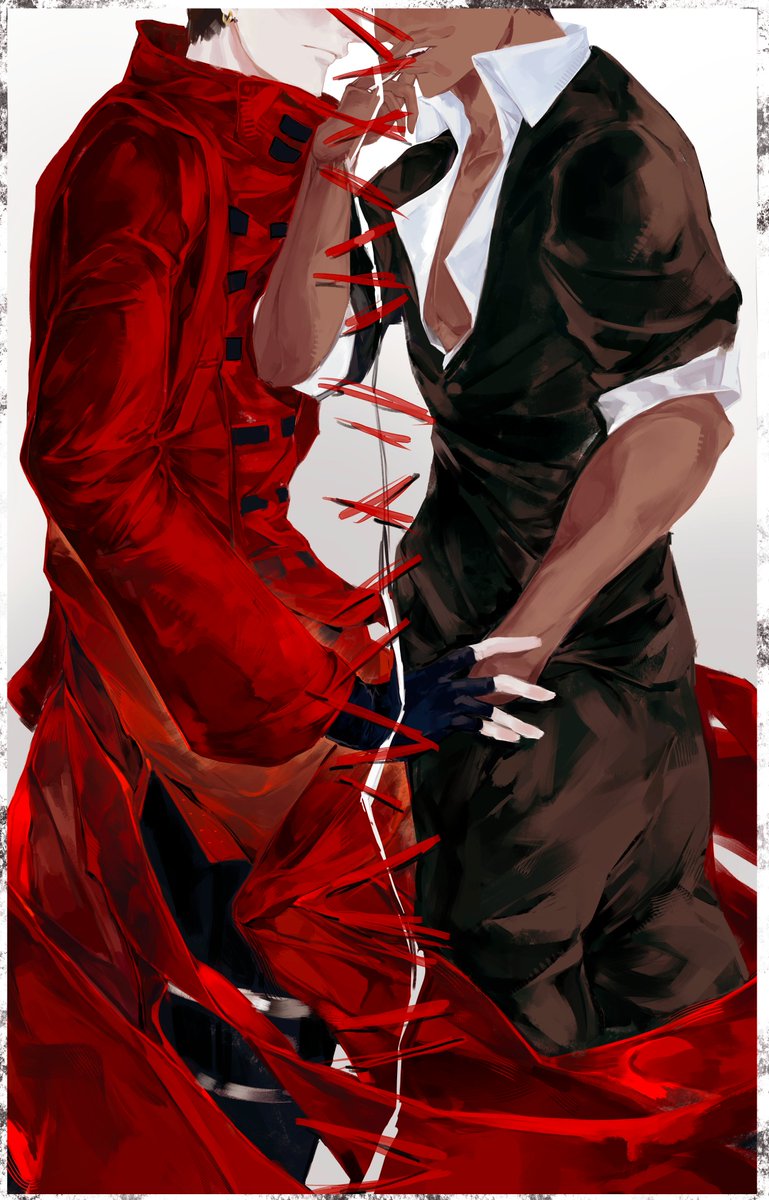 #trigunmaximum 

The First Kiss.