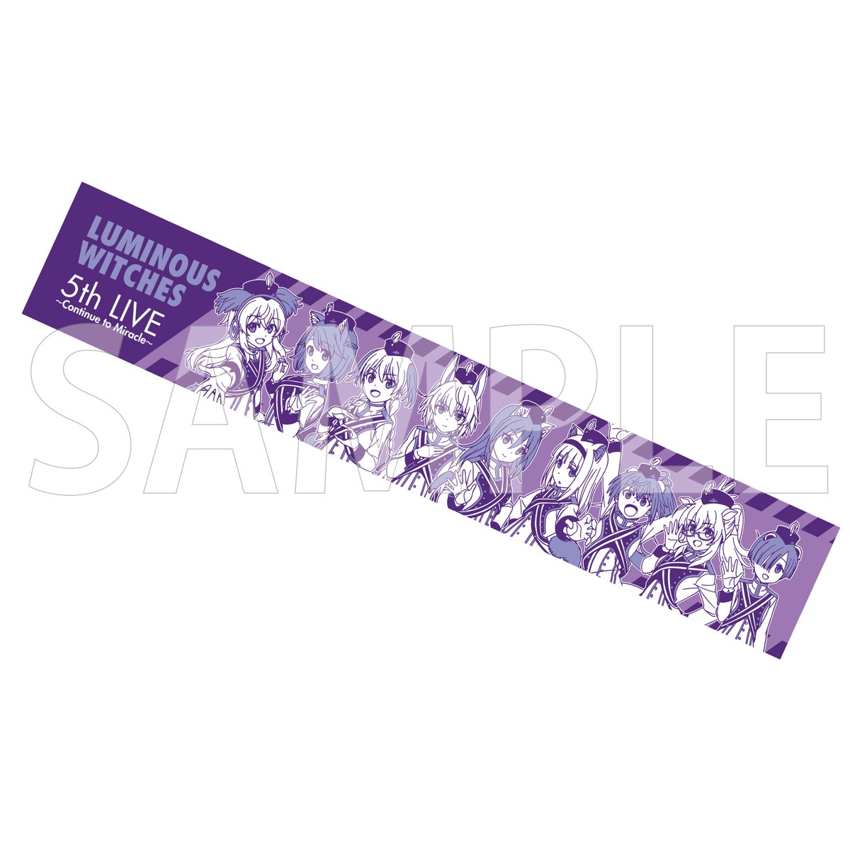 ストライクウィッチーズ　ルミナスウィッチーズ　Tシャツ　マフラータオルセット 🎹ルミナスウィッチーズ 5th LIVE🥁 グッズ紹介 ╰━v