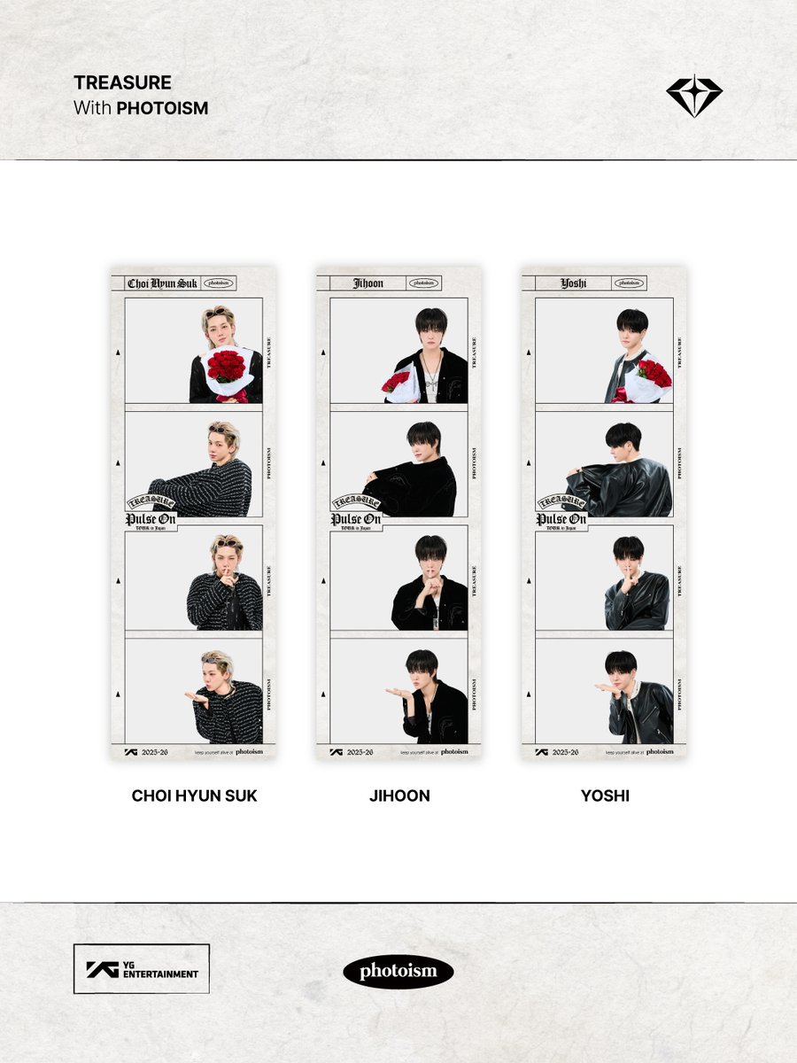 PHOTOISM X TREASURE FRAME OPEN ! 『2025-26 TREASURE TOUR [PULSE ON