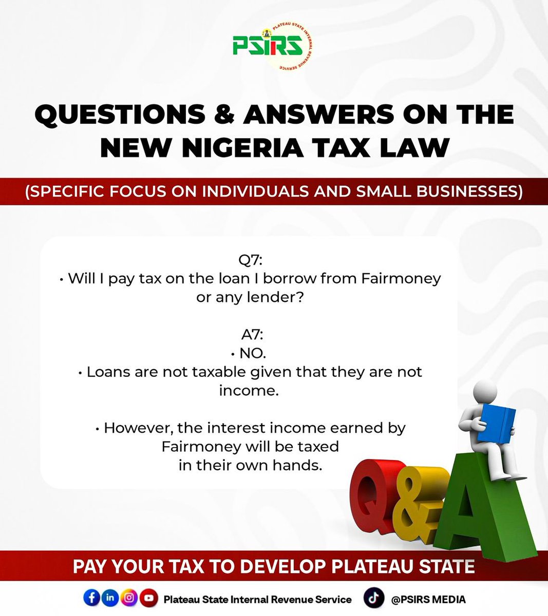 Plateau State Internal Revenue Service (@officialpsirs) on Twitter photo 