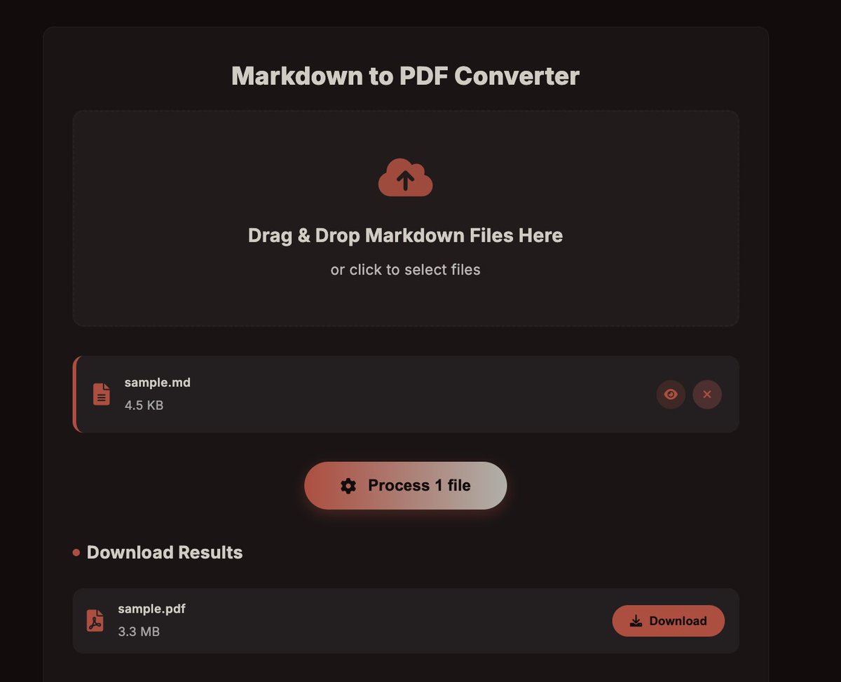 LuxPDF's tweet image. We're shipping a new update to LuxPDF to support Markdown files! 

You can now convert .md files to PDF Files, and convert Markdown Text to PDF Files as well!

Update will be pushed shortly 👻
