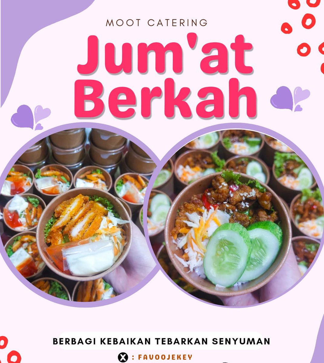 favoojekey's tweet image. Temen2 tolong bantu RT usahaku ya🥺🙏

aku lagi butuh tambahan untuk kebutuhan keluarga sehari-hari🥹

💌 open po fanmade merch BTS (cahol, keychain, dll)
🍱 open jasa catering berbagai makanan &amp;amp; kue-kue
🎀 open jasa packing &amp;amp; jasa jual

thank you for every little bit of love 🤍