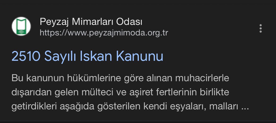 resmi mevzuat sitesinde bile olmayan eski iskan kanununu sitesine yükleyen peyzaj mimarları odası sitesinin admini.. çok teşekkürler abi ama alakayı kuramadık