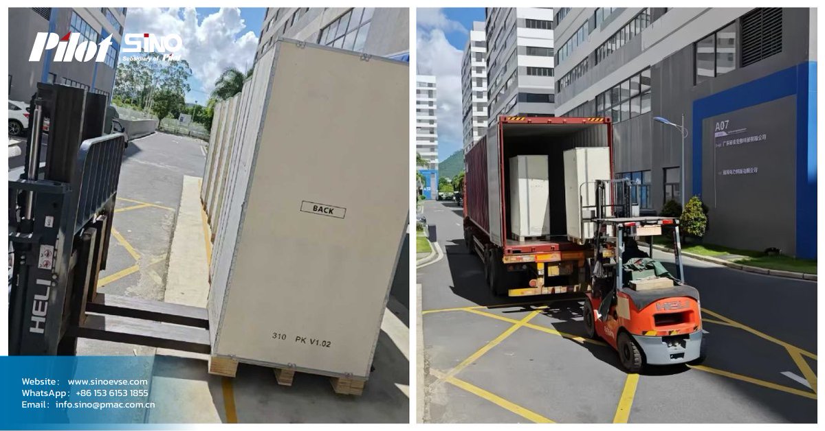 ⚡ 2026 First Shipment of EV Chargers Is on the Way 🚚🔋

Our first batch of EV charging stations has shipped, supporting overseas charging infrastructure projects 🌍⚡