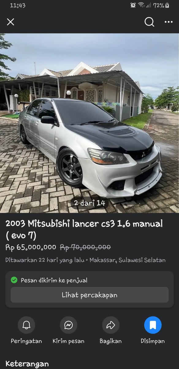 interaactive's tweet image. baru aja bikin plan langsung liat marketplace jdi tergiur mobil ketcehh 😭😭😭😭😭😭😭 woilah cikk dari kecil pengen mobil jdm 🫠