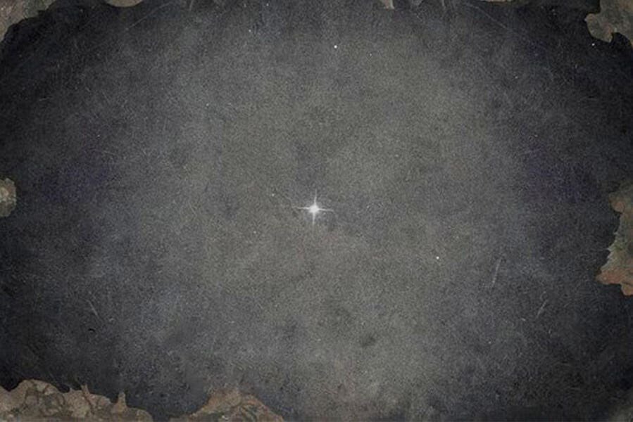 owenbroadcast's tweet image. the first photograph ever taken of a star (vega, in 1850) is very aesthetic. captures the 1800s vibe on speculation about the heavens and other worlds perfectly: