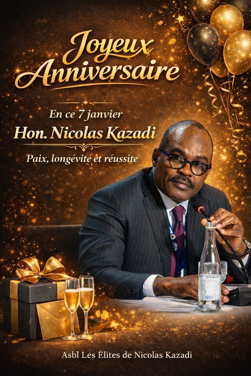 LES ÉLITES DE NICOLAS KAZADI ✌️ ENK Asbl tweet media